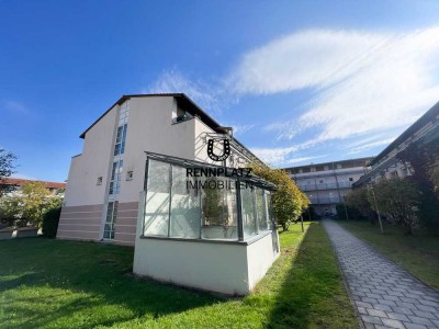 Perfekt für Studenten. Apartment mit Terrasse am Galgenberg. Frei.