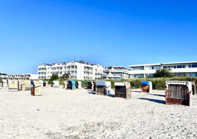 Von Privat!  Südstrand!
Exklusive 2-Zimmer-Wohnung mit Terrasse und Gartenanteil