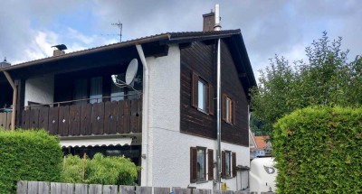 Freundliches 5-Zimmer-Reihenendhaus in Ohlstadt mit Kaminofen inBahnhofsnähe