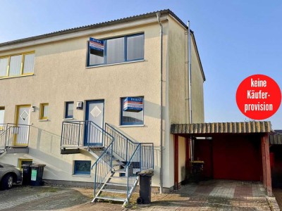 HORN IMMOBILIEN ++ Neubrandenburg Broda Reihenendhaus 4 Zimmer unterkellert und mit Carport