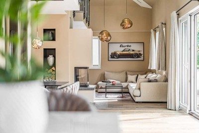 LUXURIÖSES PENTHOUSE MIT GROßER DACHTERRASSE, PARKBLICK UND TIEFGARAGE