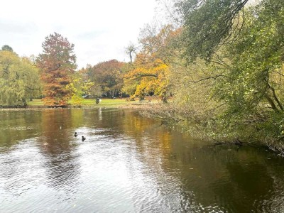 HH-Harvestehude: Attraktives Wohnen in Toplage mit Blick ins Grüne - nahe Alster und Klosterstern !