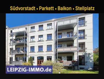 Seltene Gelegenheit in der Südvorstadt * Balkon * Parkett * Dachgeschoss * Stellplatz