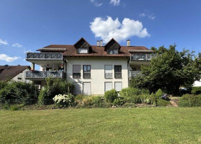 Gemütliches Zuhause mit großem Balkon und herrlicher Aussicht