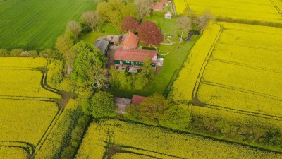 Zur Langzeitmiete: charmante möblierte Maisonette-Ferien-Whg. auf Resthof in Stoltebüll (Angeln)