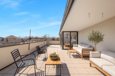 MODERNES KÜNSTLER-LOFT MIT STIL – 4,5 ZI., TERRASSE, STELLPLATZ & CITYNÄHE AM MAIN