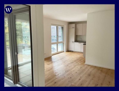 Einziehen und Genießen! Neubauwohnung mit 3 Zimmern, lichtdurchflutet, Loggia, Einbauküche