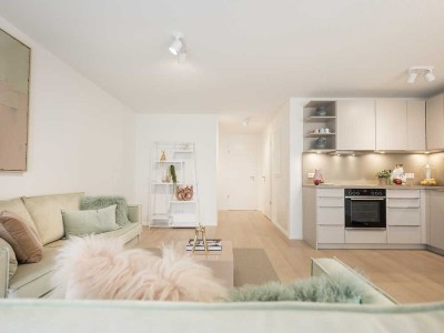 2-Zimmer-Wohnung mit Terrasse & eigenem Garten – bewusst geplant, nachhaltig gebaut.
