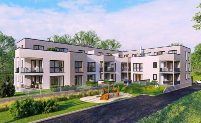 Sonnige DG Wohnung im Neubau - Energieeffizienz A+