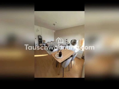Tauschwohnung: Schöne 3-Zimmer-Altbauwohnung mit Skyline-Blick