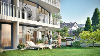Neubau 3 Zi.- Garten-Wohnung "AB53" Konstanz