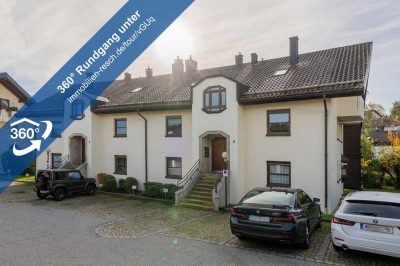 Außergewöhnliche  3-Zimmer-Dachgehschsswohnung mit Tageslichtbad und EBK in Passau-Neustift