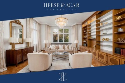 Ihr neues Zuhause am Dianasee: 3-Zimmer-Altbauwohnung mit Garage in bester Grunewald-Lage.