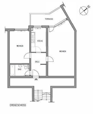 Ruhige Eigentumswohnung mit Blick ins Grüne