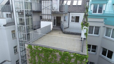 Erstbezug im neugebauten DG I ca. 35m² Dachterrasse I Grenze zum 3. Bezirk - Arsenal I 3-fach Verglasung mit Sonnenschutzelementen I Schlüsselfertig