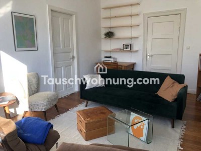 Tauschwohnung: Großzügige 3 Zimmer Altbauwohnung mit Balkon