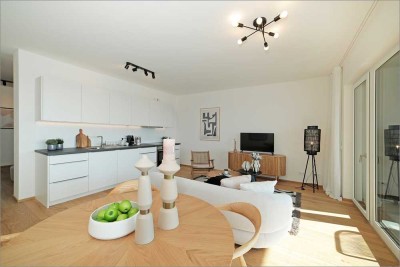 Jetzt schnell sein: letzte 4-Zimmerwohnung mit großer Loggia und Einbauküche!