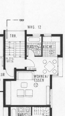 Schöne 1,5 Zimmer Wohnung inkl. Stellplatz