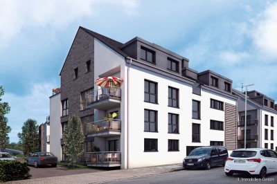 QUARTIER HEINRICH in Moers-Asberg
Haus Graf Dietrich - 2 Zimmer Dachgeschoss Wohnung mit Balkon