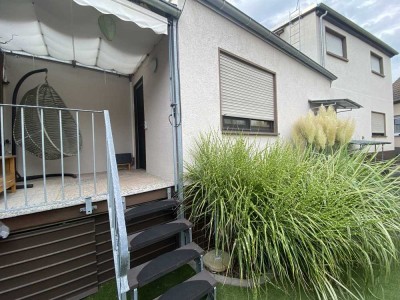 Hanau-Steinheim: Klein, aber fein: Haus mit 67 qm Wfl., 3 Zimmern, Küche, Bad, Terrasse, 265.000,-