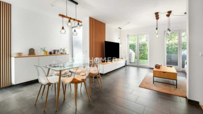 Moderne Maisonettewohnung mit Südterrasse und Garten