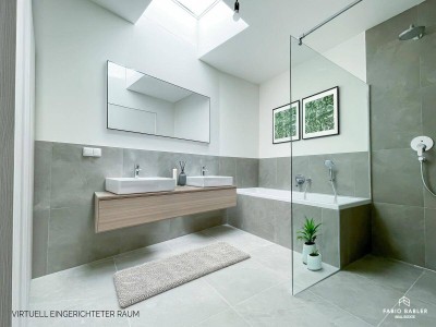 PROVISIONSFREI - ANLAGEWOHNUNGSPREIS - NEUBAU |Klimatisiert | 4-Zimmer | Exklusive Neubau-Dachgeschosswohnung mit imposantem Dachterrassentraum mit Anninger-Blick im Zentrum Guntramsdorfs