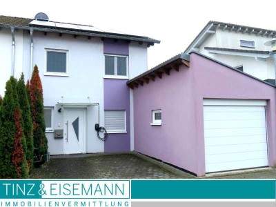 Bezugsfreie Doppelhaushälfte mit Garage und Garten in Bad Schönborn-Mingolsheim