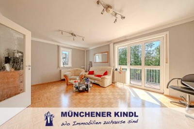 Helle bezugsfreie 2-Zi-WHG mit Südbalkon und eigenem Garten in ruhiger Lage
