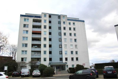 Gemütliche 2-Zimmer Wohnung im 7. OG mit Balkon in Meerbusch