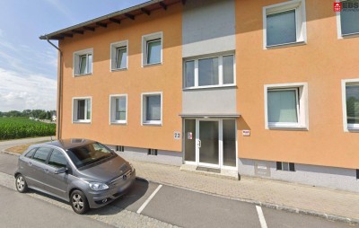Bodenständig wohnen zum fairen Preis - 2-Zimmer-Wohnung mit Balkon und Parkplatz in Suben!