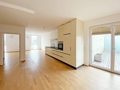 LIEBLINGSPLATZ: 2-Raum-Wohnung mit Balkon und Dachterrasse