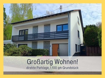 Großzügige Maisonette-Wohnung, 194 qm, mit eigenem Garten und Dachloggia