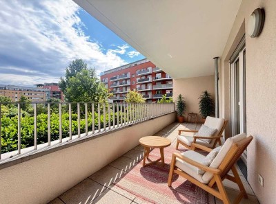 Keine Käuferprovision! Attraktive 4-Zimmer-Wohnung mit Loggia, EBK und TG-Stellplatz
