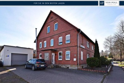 saniertes Einfamilienhaus mit großer Garage / Werkstatt