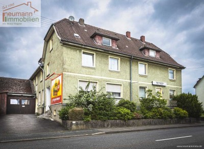 Vielseitiges Wohn- und Geschäftshaus mit großem Grundstück und Entwicklungspotenzial