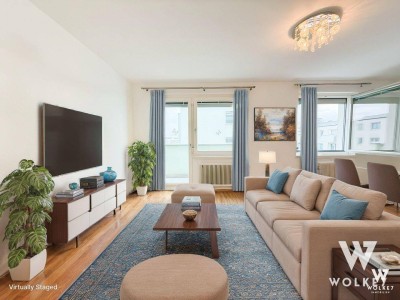 2 Zimmer Wohnung mit separater Küche | Balkon | Garagenstellplatz