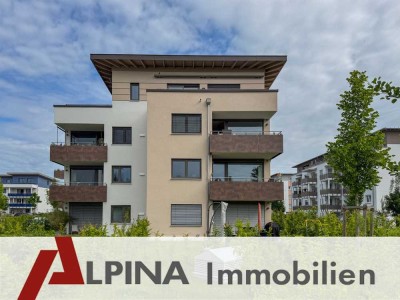 Exklusives Wohnen am Mangfall-Kanal – Stilvolle 4-Zimmer-Wohnung mit Weitblick ins Grüne!