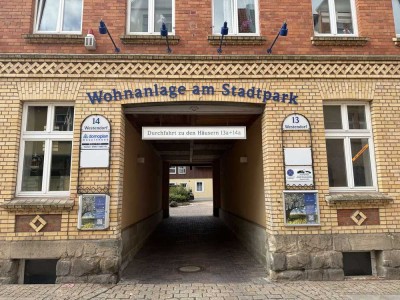 2-Zimmer-Erdgeschosswohnung mit Terrasse und Garten in attraktiver Wohnanlage im Stadtpark
