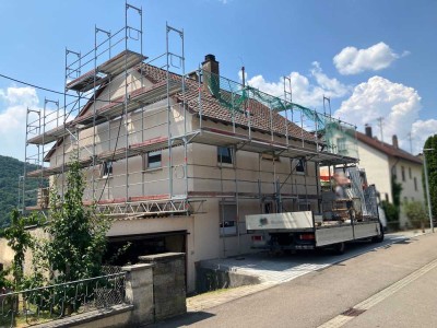 Kuchen, ab Herbst 2025: modernisierte 4,5-Zimmerwohnung mit großem Balkon und tollen Aussichten