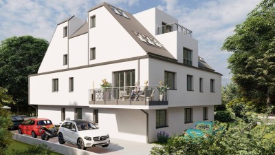 GRÜNBLICK - hochwertiger Neubau - 3 Zimmerwohnung mit Balkon direkt vom Baumeister - BEZUGSFERTIG - ab sofort - Lift - schlüsselfertig - provisionsfrei - barrierefrei