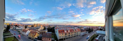 Wohlfühlwohnung mit Weitblick, Dachterrasse und Tiefgaragenplatz