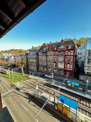 STUTTGART-CITY | TOP-APARTMENT | FREISTEHEND + SOFORT VERFÜGBAR | KÜCHE | BAD | KELLERRAUM | U-BAHN