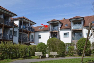 1-Zimmer-Dachgeschosswohnung mit Südwestbalkon