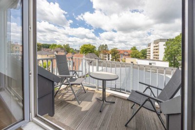Modernes Wohnen auf 2 Ebenen – Maisonette mit Stil und Weitblick