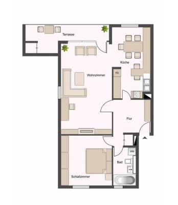 Zentral gelegene Wohnung Wolfenbüttel