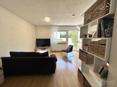 Attraktive Kapitalanlage! Charmante 1 1/2 Zimmer-Wohnung mit Terrasse und Gartennutzung