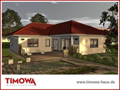 Winkelbungalow inkl. ca. 1.499  m² Bauplatz