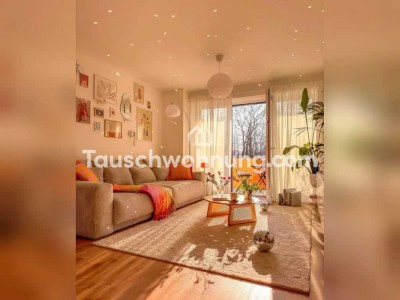 Tauschwohnung: Biete wunderschöne 3-Zi WHG nähe Seepark, mit Balkon, Wanne