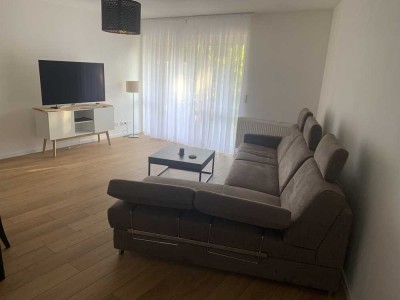 Helle freundliche möblierte 3 ZKB-Wohnung in beliebter Lage von Karlsruhe (Nordwest Stadt)