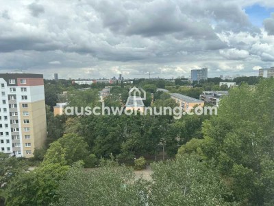 Tauschwohnung: Helle, familienfreundliche 3ZBK W mit Weitblick und Waldnähe